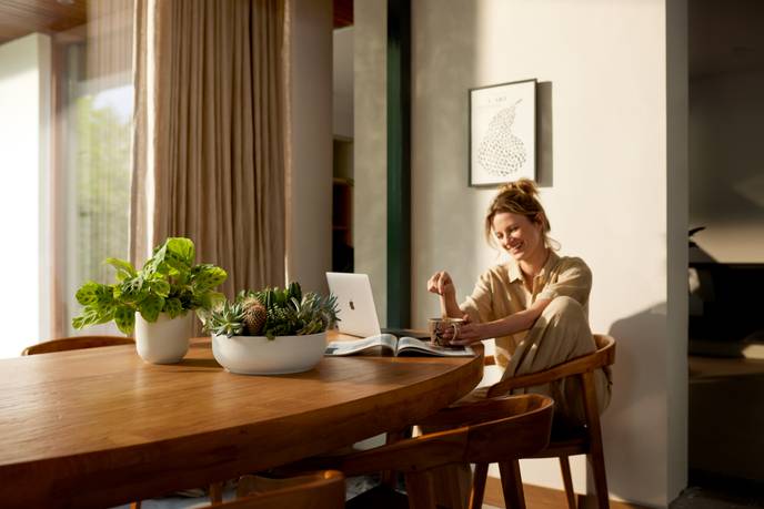 jazz bowl 28cm zijdewit